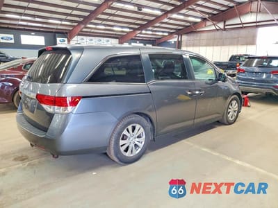 Trzecie zdjęcie samochodu z tyłu: 2017 HONDA ODYSSEY EXL VIN:5FNRL5H62HB014709 - miniatura