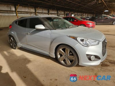 Czwarte zdjęcie samochodu z boku: 2014 HYUNDAI VELOSTER TURBO VIN:KMHTC6AE5EU200921 - miniatura