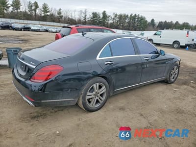 Trzecie zdjęcie samochodu z tyłu: 2019 MERCEDES-BENZ S 450 4MATIC VIN:WDDUG6EB8KA494041 - miniatura