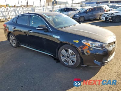 Czwarte zdjęcie samochodu z boku: 2018 KIA OPTIMA PLUG-IN HYBRID EX VIN:KNAGV4LD1J5026131 - miniatura