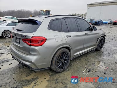 Trzecie zdjęcie samochodu z tyłu: 2020 BMW X3 M COMPETITION VIN:5YMTS0C04L9B23779 - miniatura