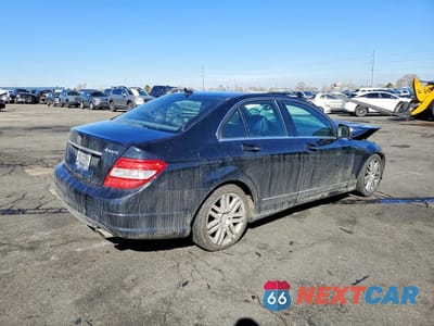 Trzecie zdjęcie samochodu z tyłu: 2009 MERCEDES-BENZ C 300 4MATIC VIN:WDDGF81X09R082768 - miniatura