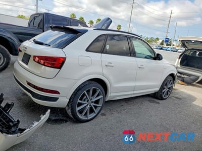Trzecie zdjęcie samochodu z tyłu: 2018 AUDI Q3 PREMIUM PLUS VIN:WA1HCCFS4JR030016 - miniatura
