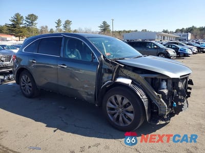 Czwarte zdjęcie samochodu z boku: 2016 ACURA MDX SPORT VIN:5FRYD4H45GB014427 - miniatura