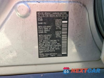Zdjęcie 13 z 13 samochodu: 2019 NISSAN ROGUE SV VIN:KNMAT2MT6KP528714 - miniatura