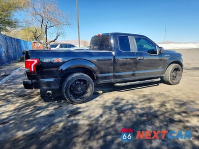 Trzecie zdjęcie samochodu z tyłu: 2017 FORD F150 SUPER CAB VIN:1FTEX1CP9HKD02449 - miniatura