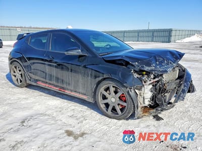 Czwarte zdjęcie samochodu z boku: 2019 HYUNDAI VELOSTER N TURBO 3DR VIN:KMHT36AH9KU001151 - miniatura