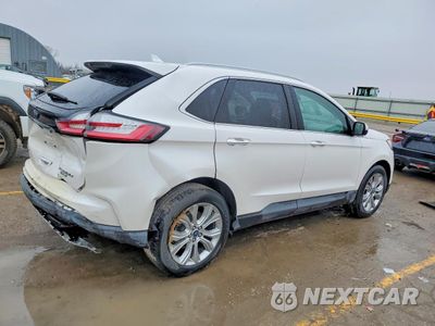 Trzecie zdjęcie samochodu z tyłu: 2019 FORD EDGE TITANIUM VIN:2FMPK3K97KBB32613 - miniatura