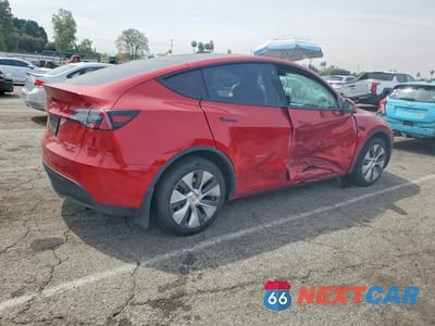Trzecie zdjęcie samochodu z tyłu: 2023 TESLA MODEL Y VIN:7SAYGDEE0PA110973 - miniatura