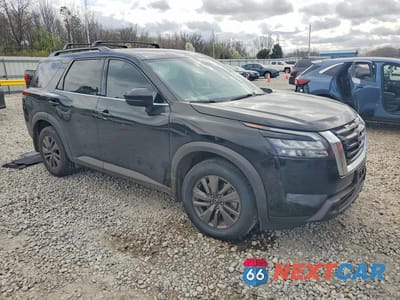 Czwarte zdjęcie samochodu z boku: 2024 NISSAN PATHFINDER SV VIN:5N1DR3BA9RC200493 - miniatura