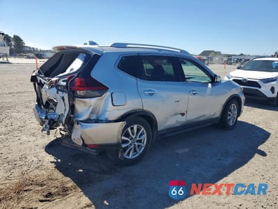 Trzecie zdjęcie samochodu z tyłu: 2019 NISSAN ROGUE SV VIN:KNMAT2MT2KP526782 - miniatura