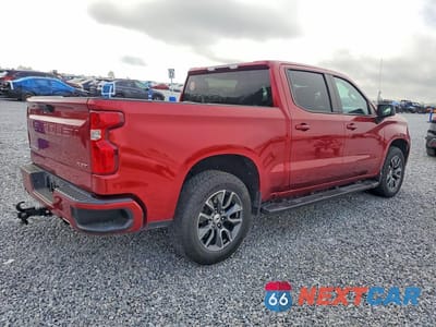 Trzecie zdjęcie samochodu z tyłu: 2023 CHEVROLET SILVERADO K1500 RST VIN:1GCUDEEDXPZ249314 - miniatura