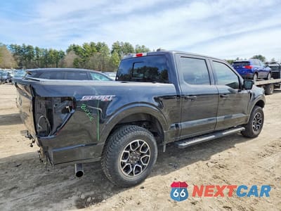 Trzecie zdjęcie samochodu z tyłu: 2021 FORD F150 SUPERCREW VIN:1FTEW1EPXMFB57490 - miniatura