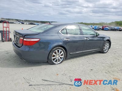 Trzecie zdjęcie samochodu z tyłu: 2007 LEXUS LS 460 BASE VIN:JTHBL46F975047882 - miniatura