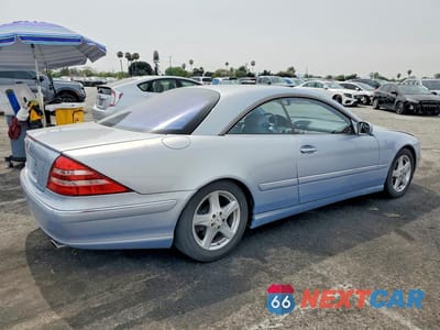 Trzecie zdjęcie samochodu z tyłu: 2002 MERCEDES-BENZ CL 500 VIN:WDBPJ75J52A027566 - miniatura