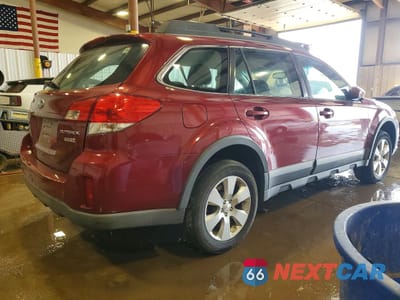 Trzecie zdjęcie samochodu z tyłu: 2012 SUBARU OUTBACK 2.5I VIN:4S4BRBAC6C3208921 - miniatura