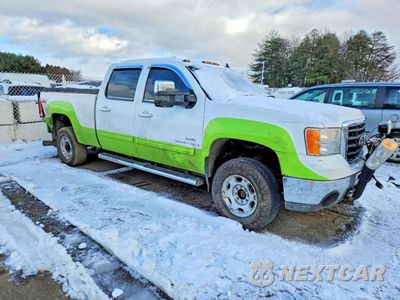 Czwarte zdjęcie samochodu z boku: 2009 GMC SIERRA K2500 SLT VIN:1GTHK63609F177142 - miniatura