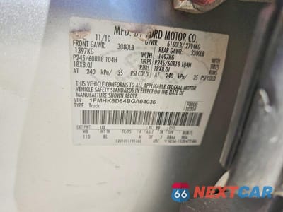 Zdjęcie 13 z 13 samochodu: 2011 FORD EXPLORER XLT VIN:1FMHK8D84BGA04036 - miniatura