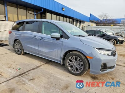 Czwarte zdjęcie samochodu z boku: 2025 HONDA ODYSSEY TOURING VIN:5FNRL6H88SB075366 - miniatura