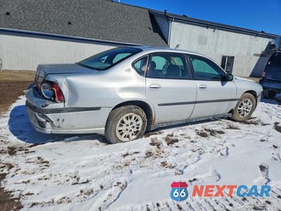 Trzecie zdjęcie samochodu z tyłu: 2004 CHEVROLET IMPALA VIN:2G1WF52EX49301684 - miniatura