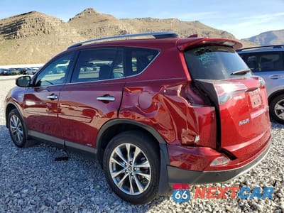 Drugie zdjęcie samochodu z przodu: 2018 TOYOTA RAV4 HYBRID LIMITED VIN:JTMDJREV2JD224792 - miniatura