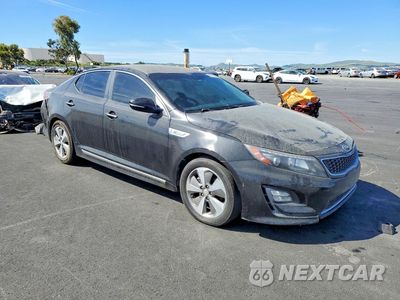 Czwarte zdjęcie samochodu z boku: 2014 KIA OPTIMA HYBRID VIN:KNAGN4AD8E5067543 - miniatura