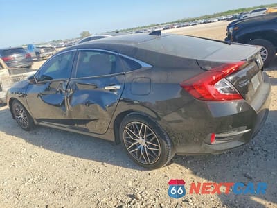 Drugie zdjęcie samochodu z przodu: 2018 HONDA CIVIC TOURING VIN:JHMFC1F91JX043248 - miniatura
