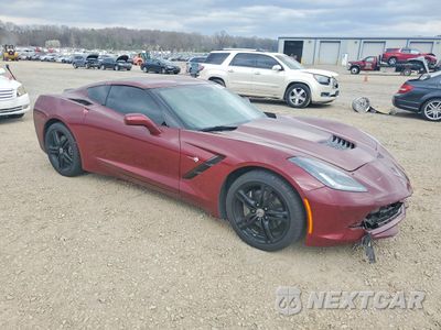Czwarte zdjęcie samochodu z boku: 2017 CHEVROLET CORVETTE STINGRAY 2LT VIN:1G1YD2D70H5120611 - miniatura