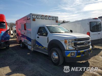 Czwarte zdjęcie samochodu z boku: 2020 FORD F550 SUPER DUTY VIN:1FDUF5GN5LDA08215 - miniatura