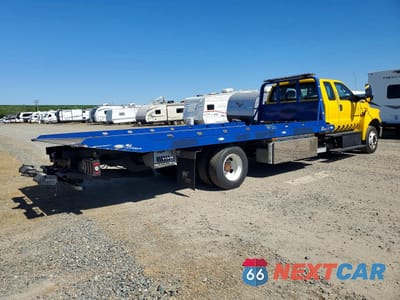 Trzecie zdjęcie samochodu z tyłu: 2021 FORD F650 SUPER DUTY VIN:1FDWX6DE0MDF04542 - miniatura