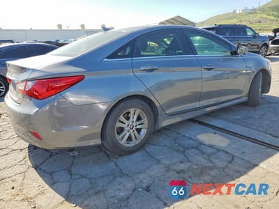 Trzecie zdjęcie samochodu z tyłu: 2014 HYUNDAI SONATA GLS VIN:5NPEB4AC9EH918288 - miniatura
