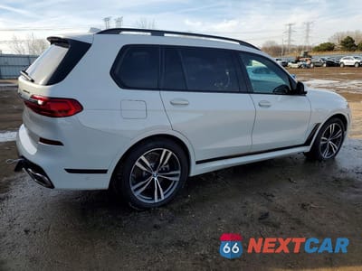 Trzecie zdjęcie samochodu z tyłu: 2020 BMW X7 XDRIVE40I VIN:5UXCW2C04L9B00476 - miniatura