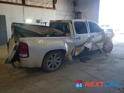 Trzecie zdjęcie samochodu z tyłu: 2012 GMC SIERRA K1500 DENALI VIN:3GTP2XE2XCG290453 - miniatura