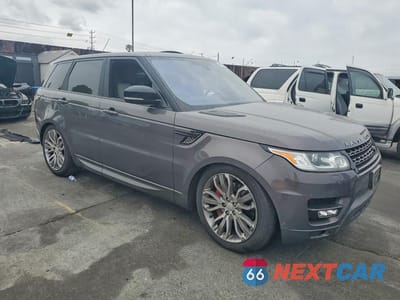 Czwarte zdjęcie samochodu z boku: 2016 LAND ROVER RANGE ROVER SPORT SC VIN:SALWR2EF8GA570642 - miniatura