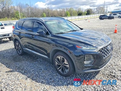 Czwarte zdjęcie samochodu z boku: 2019 HYUNDAI SANTA FE LIMITED 2.0T VIN:5NMS53AA7KH128001 - miniatura