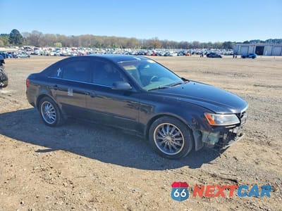 Czwarte zdjęcie samochodu z boku: 2006 HYUNDAI SONATA GLS V6 VIN:5NPEU46F66H130518 - miniatura