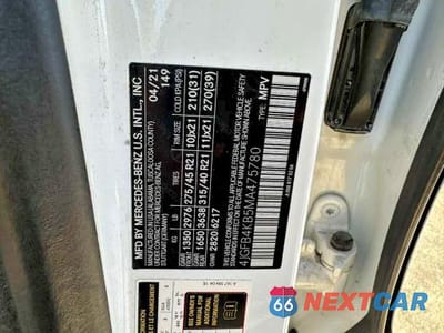 Zdjęcie 10 z 10 samochodu: 2021 MERCEDES-BENZ GLE 350 4MATIC VIN:4JGFB4KB5MA475780 - miniatura