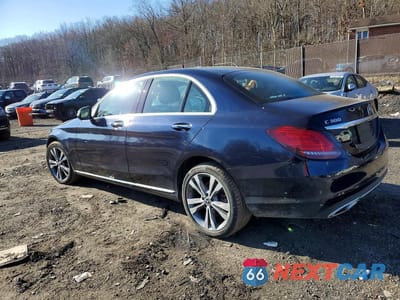 Drugie zdjęcie samochodu z przodu: 2020 MERCEDES-BENZ C 300 4MATIC VIN:W1KWF8EB6LR589384 - miniatura