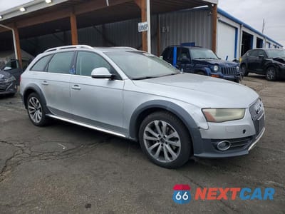 Czwarte zdjęcie samochodu z boku: 2013 AUDI A4 ALLROAD PREMIUM PLUS VIN:WA1UFAFL2DA068284 - miniatura