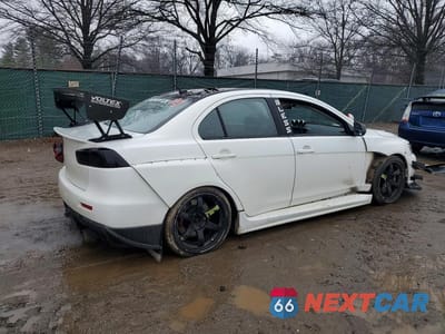 Trzecie zdjęcie samochodu z tyłu: 2008 MITSUBISHI LANCER EVOLUTION GSR VIN:JA3AW86V58U048018 - miniatura