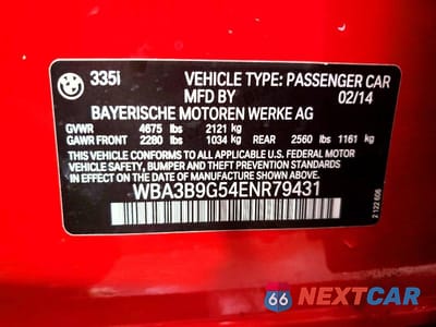 Zdjęcie 13 z 13 samochodu: 2014 BMW 335 XI VIN:WBA3B9G54ENR79431 - miniatura