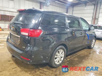 Trzecie zdjęcie samochodu z tyłu: 2017 KIA SEDONA LX VIN:KNDMB5C10H6227596 - miniatura
