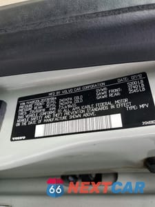 Zdjęcie 12 z 12 samochodu: 2013 VOLVO XC60 3.2 VIN:YV4952DL2D2381964 - miniatura