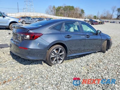 Trzecie zdjęcie samochodu z tyłu: 2026 HONDA CIVIC SPORT/SPORT TOURING VIN:2HGFE4F86TH307142 - miniatura