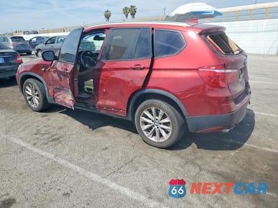 Drugie zdjęcie samochodu z przodu: 2014 BMW X3 XDRIVE28I VIN:5UXWX9C56E0D30509 - miniatura