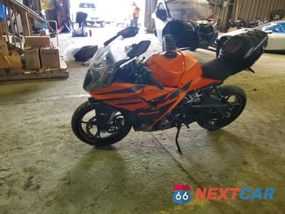 Trzecie zdjęcie samochodu z tyłu: 2022 KTM 390 RC VIN:MD2JYJ406NC214827 - miniatura