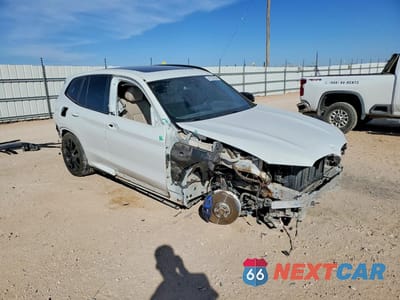 Czwarte zdjęcie samochodu z boku: 2022 BMW X3 M40I VIN:5UX83DP08N9K52054 - miniatura