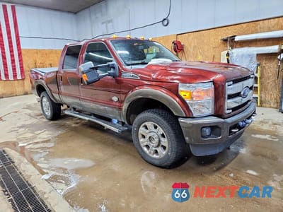 Czwarte zdjęcie samochodu z boku: 2015 FORD F350 SUPER DUTY VIN:1FT8W3BT1FEB70177 - miniatura