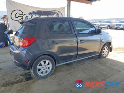 Trzecie zdjęcie samochodu z tyłu: 2014 MITSUBISHI MIRAGE ES VIN:ML32A4HJ0EH012154 - miniatura
