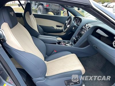 Piąte zdjęcie samochodu w środku: 2016 BENTLEY CONTINENTAL GTC V8 VIN:SCBGT3ZA8GC051549 - miniatura